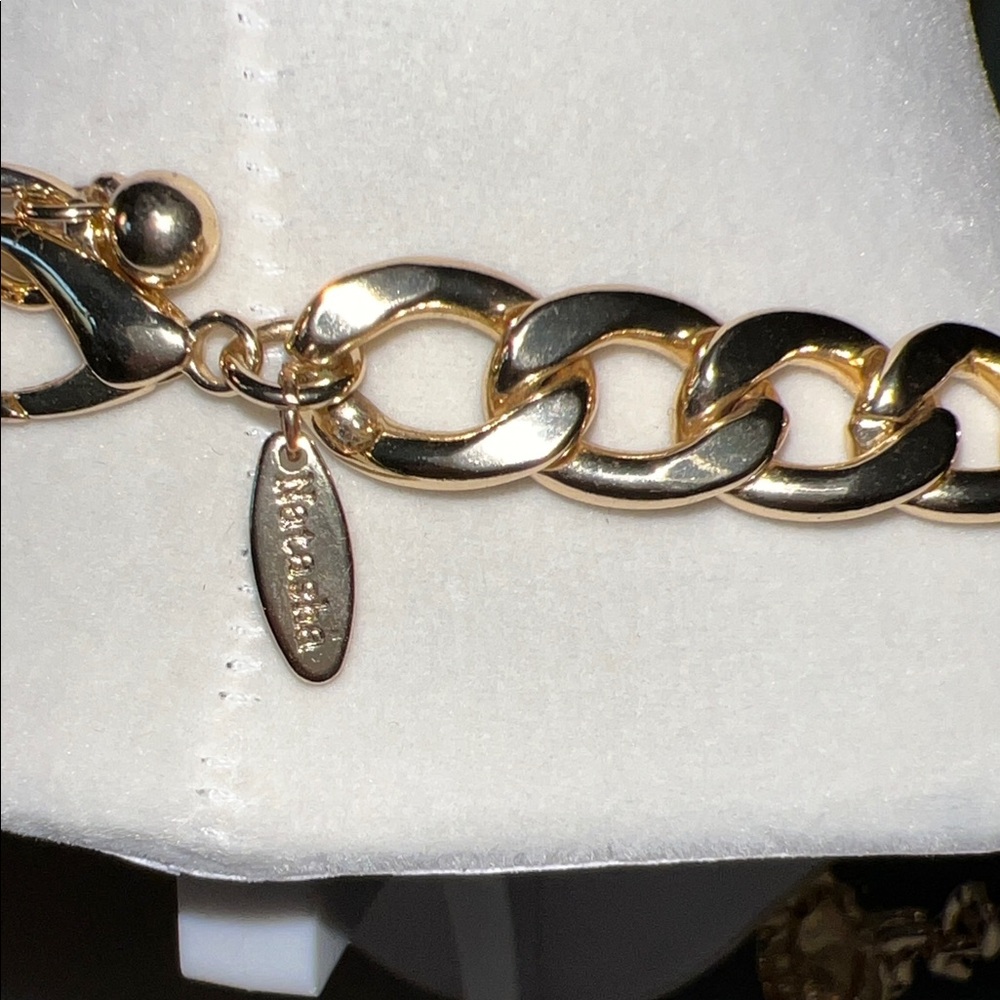 Natasha Couture Gold Lion Charm Necklace - Picture 2 of 5